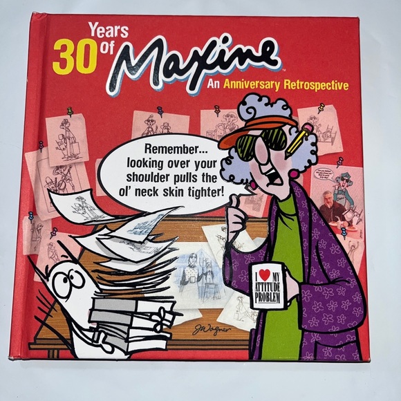 30 years of Maxine An Anniversary Retrospective ILLUSTRATED HARDCOVER BOOK NEW - Picture 3 of 10